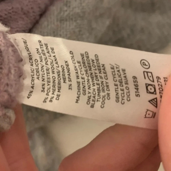 LOFT Plus Soft Pullover Color Block Sweater Size 24/26 ❤️ - Picture 8 of 10